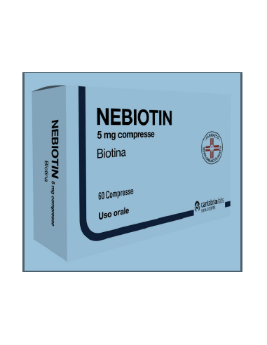 NEBIOTIN 60CPR 5MG
