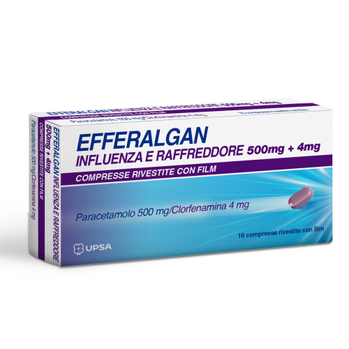 EFFERALGAN INFLUENCE AND R 16CPR