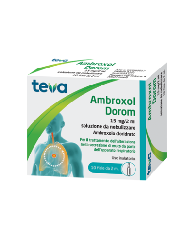 AMBROXOL DOROM NEB 10F 2ML15MG