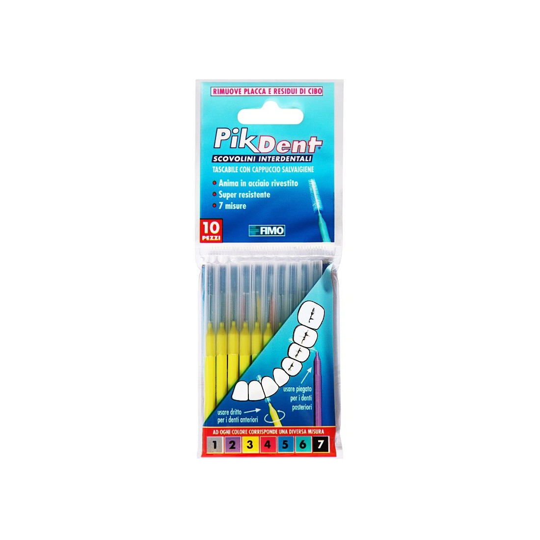 PIKDENT STUZZICOLINO 3 GI 10PZ