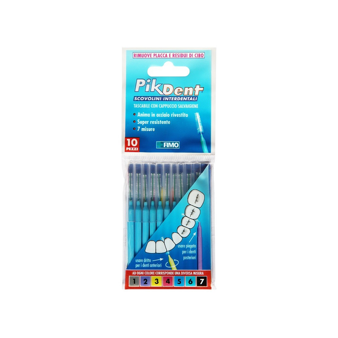 PIKDENT STUZZICOLINO 5AZZ 10PZ