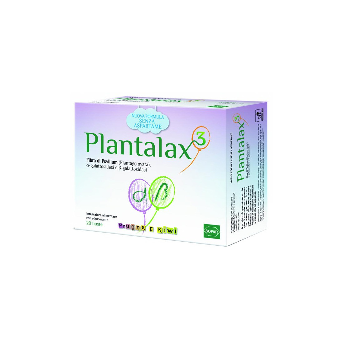 PLANTALAX 3 PRUGNA/KIWI 20BUST