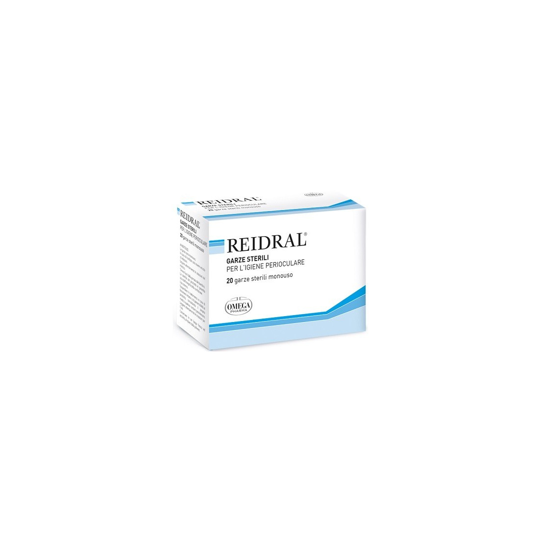 REIDRAL GARZE OCULARI 20PZ