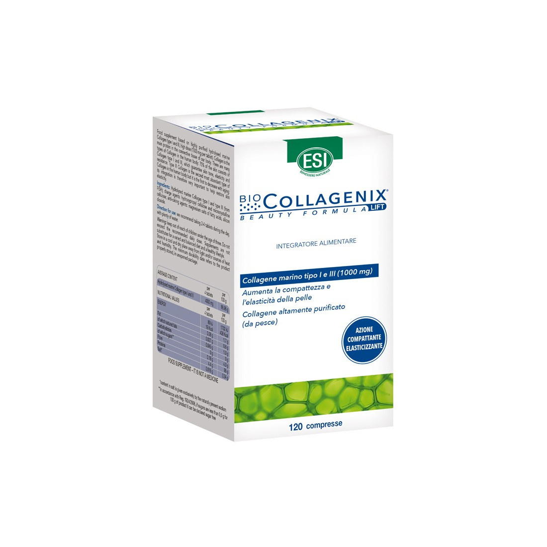 ESI BIOCOLLAGENIX 120CPR