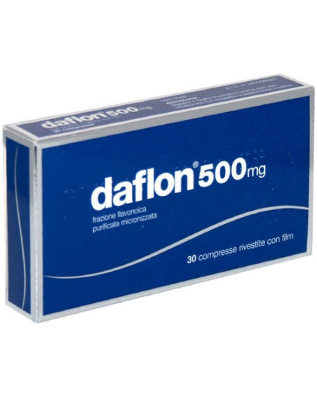 DAFLON 30CPR RIV 500MG