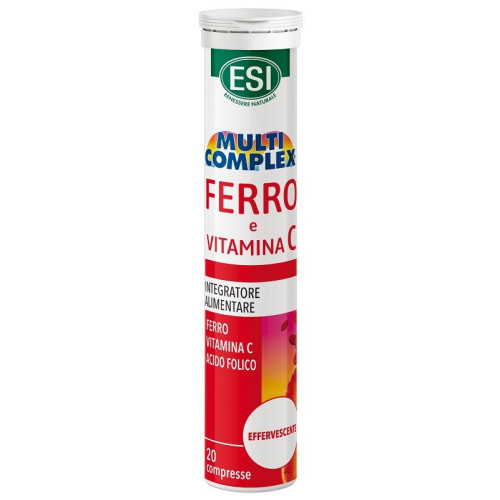 ESI FERRO VITAMINA C 20CPR EFF