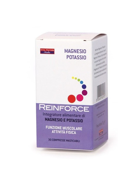 REINFORCE MAGNESIO+POTASS30CPR