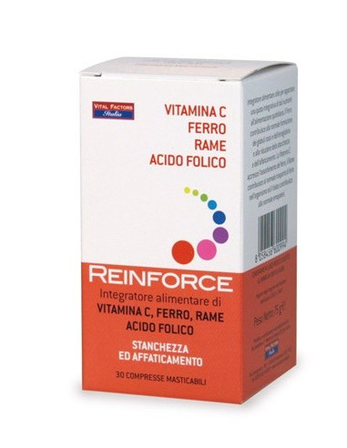 REINFORCE FE+RAME+VIT C 30CPR