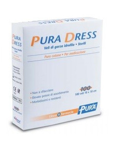 PURA DRESS GARZA 10X10CM 100PZ