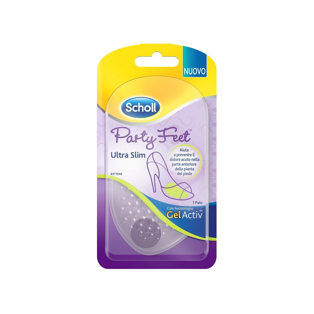 SCHOLL PARTY FEET GEL ACTIV US