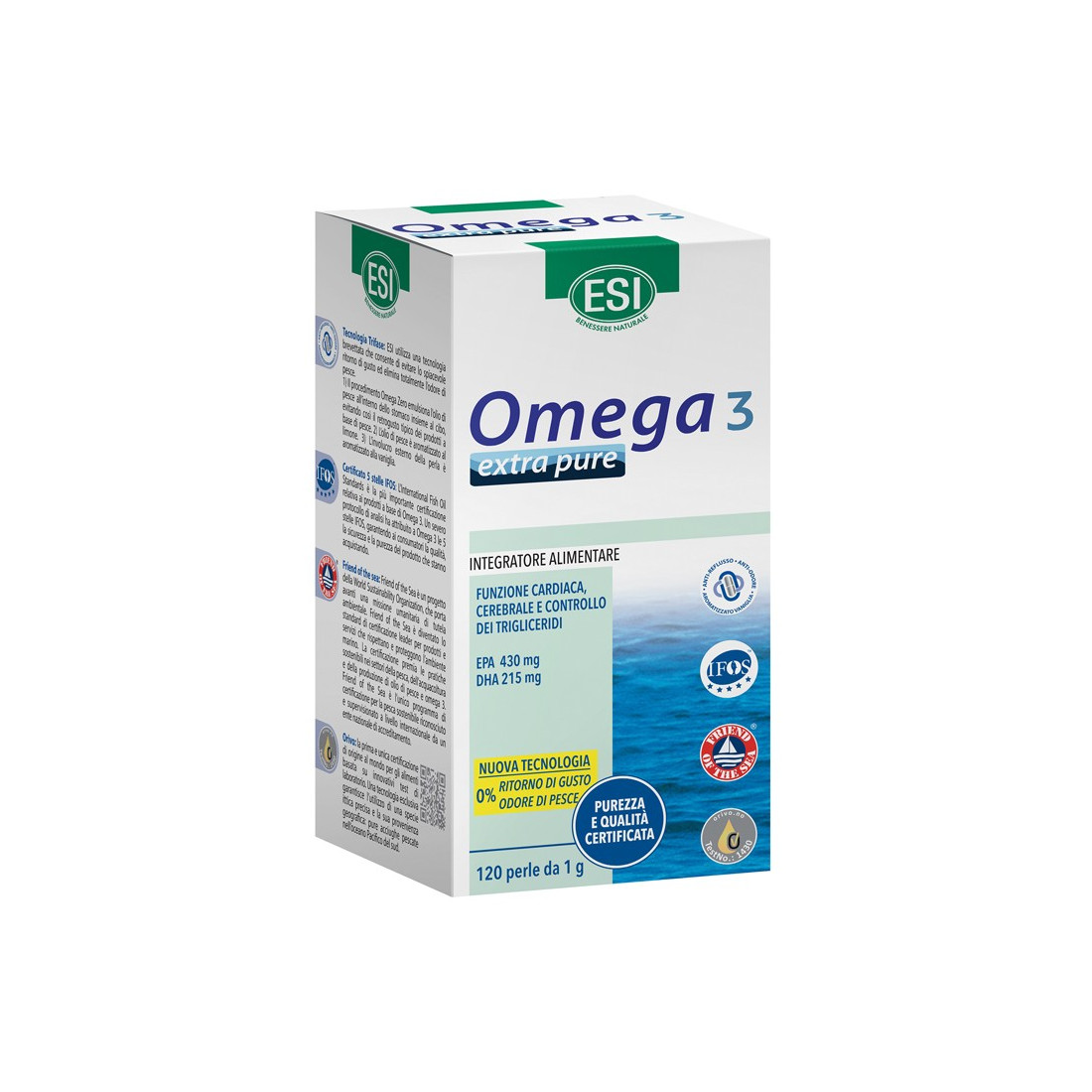 ESI OMEGA 3 EXTRA PURE 120PRL