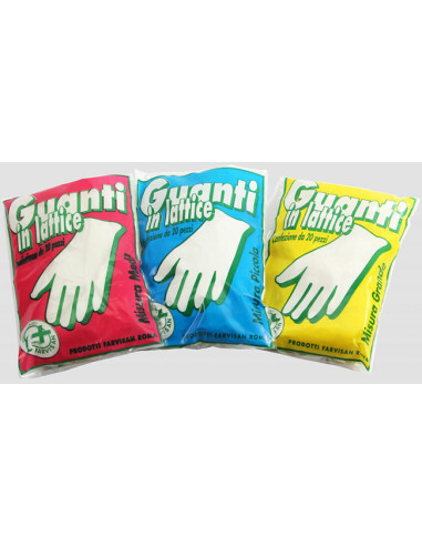 GUANTO LATT PIC 20PZ