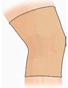 DUPLA GINOCCHIERA ELASTICA CAMEL - TAGLIA XL