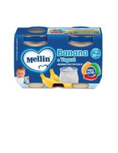 MELLIN MER YOGURT BANAN 2X120G