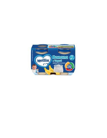 MELLIN MER YOGURT BANAN 2X120G