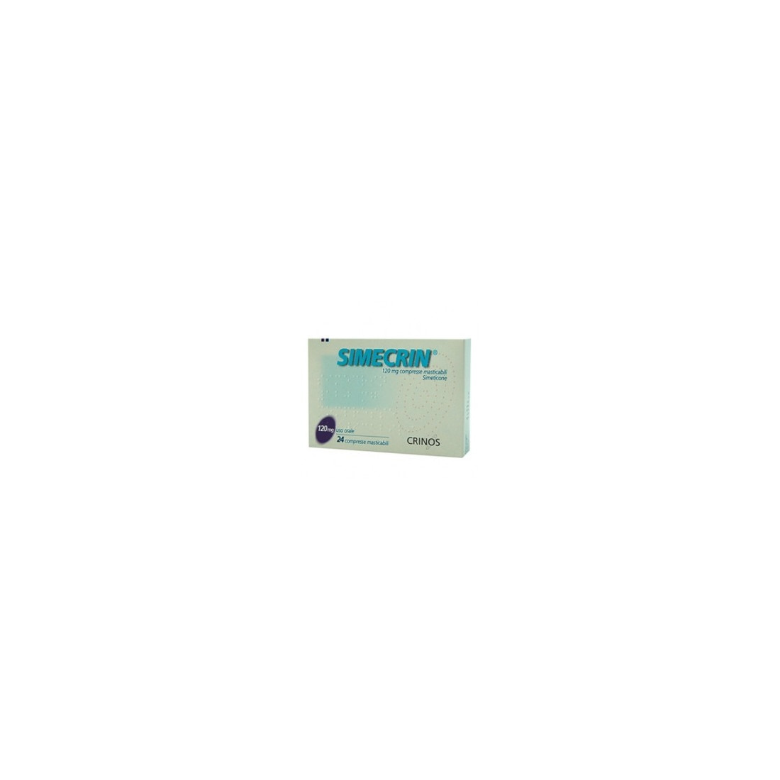 SIMECRIN 24CPR MAST 120MG