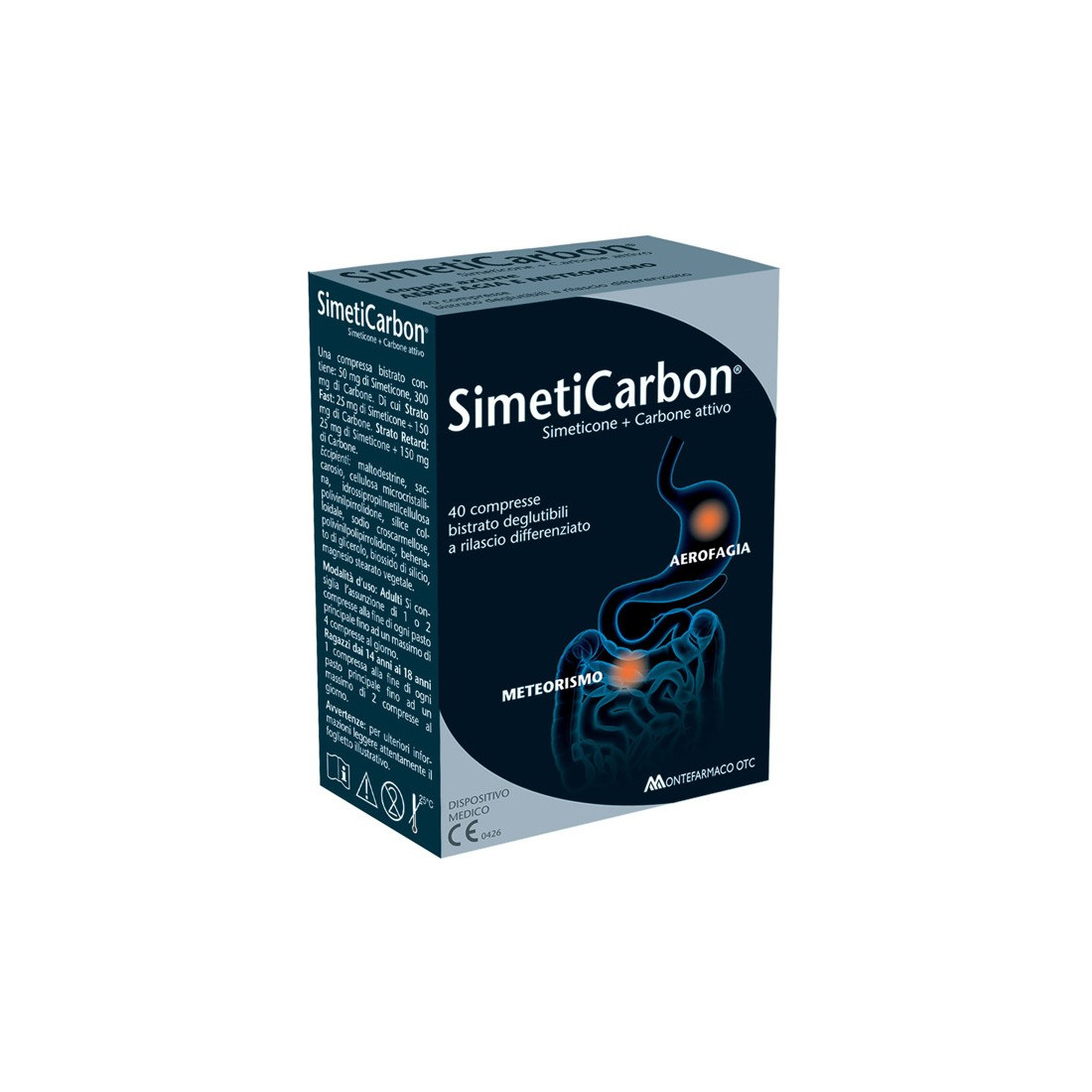 SIMETICARBON 40CPR