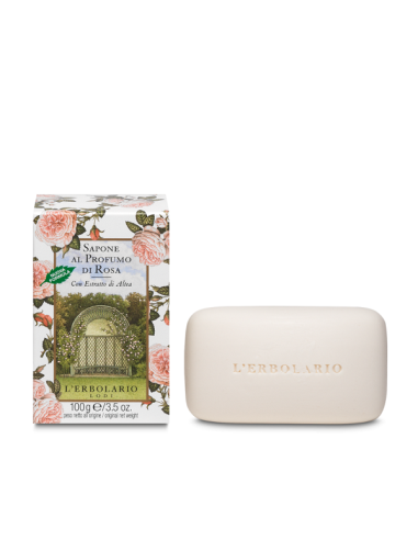 SAPONE ROSA 100G L'ERBOLARIO