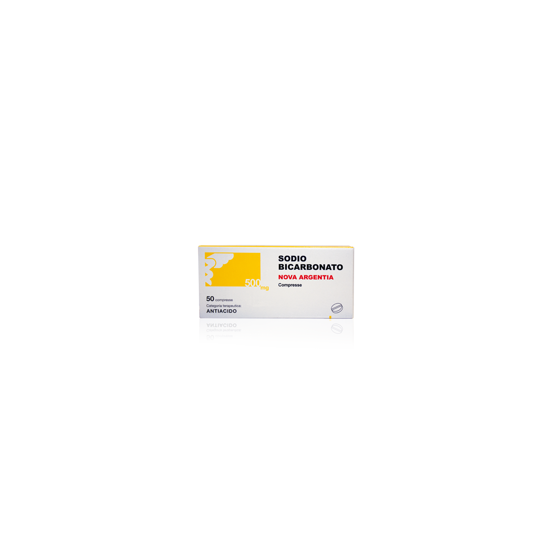 BICARB 50CPR 500MG