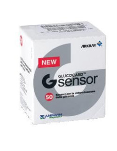 GLUCOCARD G SENSOR 50STR
