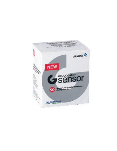 GLUCOCARD G SENSOR 50STR