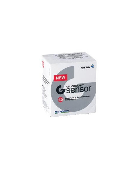 GLUCOCARD G SENSOR 50STR