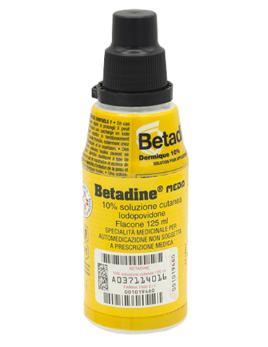 BETADINE SOLUZ CUT 125ML 10%