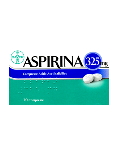 ASPIRINA 10CPR 325MG