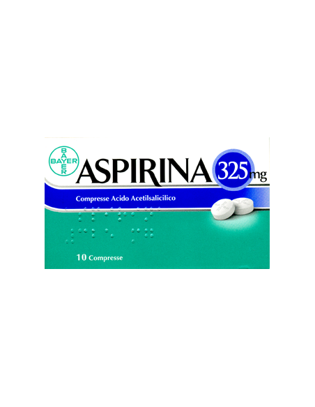 ASPIRINA 10CPR 325MG