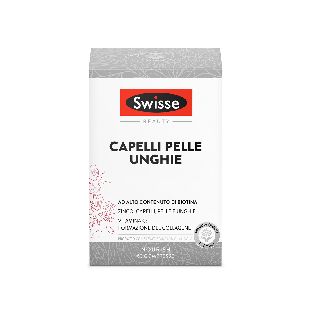 SWISSE CAPELLI PELLE UNG 60CPR