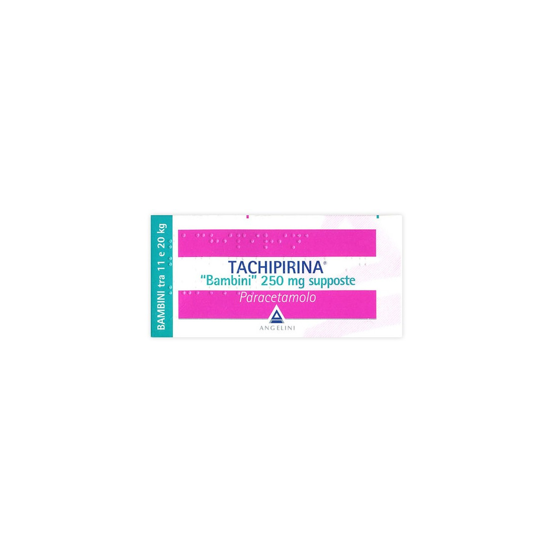 TACHIPIRINA BB 10SUPP 250MG