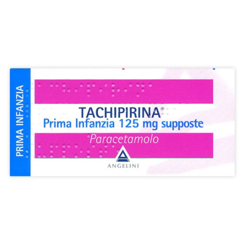 TACHIPIRINA PR INF 10SUP 125M