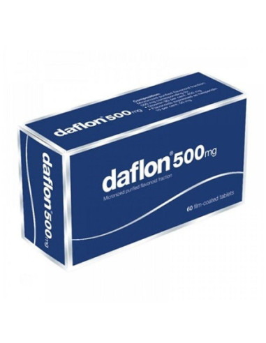 DAFLON 60CPR RIV 500MG