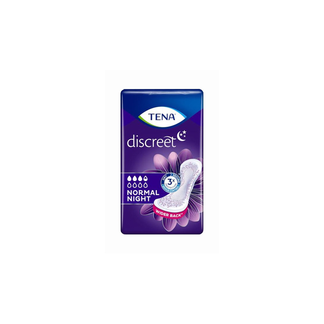 TENA DISCREET NORMAL NIGHT10PZ
