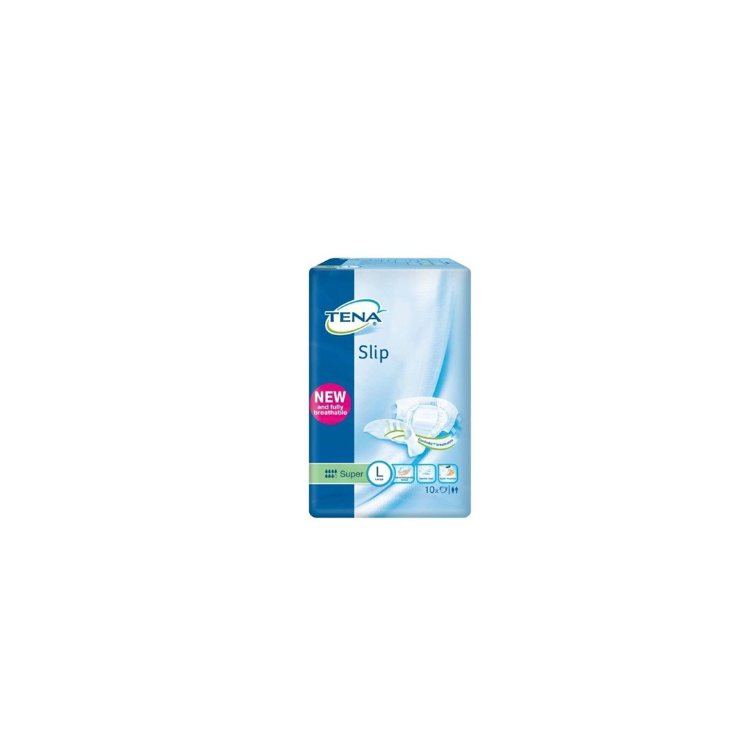 TENA SLIP SUPER PANN L 10PZ