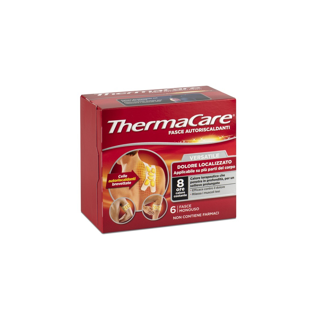 THERMACARE FASCE AUTORISCALDANTI COLLO/SPALLA/POLSO 6 PZ