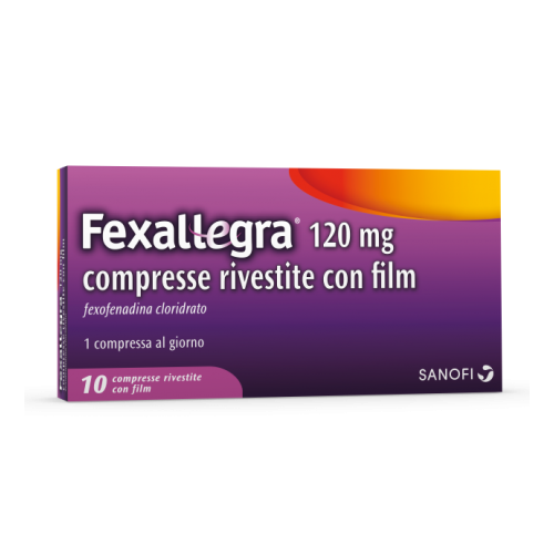 FEXALLEGRA 10CPR RIV 120MG