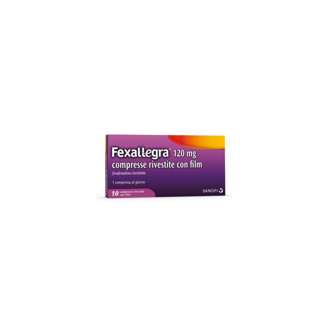 FEXALLEGRA 10CPR RIV 120MG