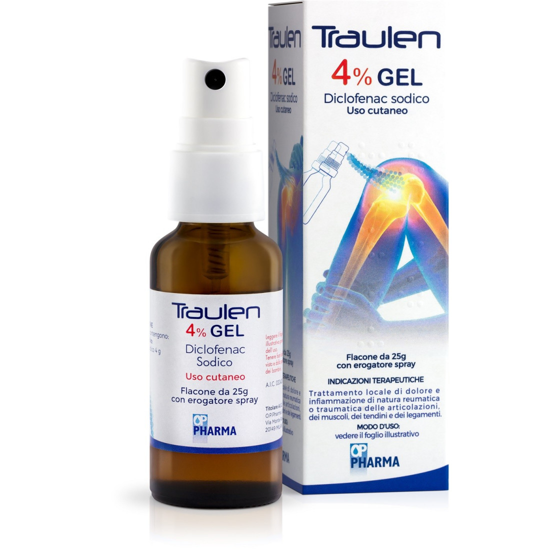 TRAULEN GEL FL 25G 4% C/EROG