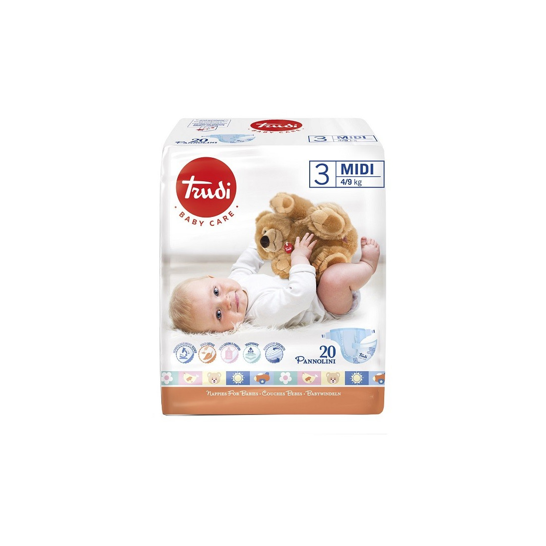 TRUDI BABY C PANN BB MIDI4/9KG