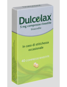DULCOLAX 40CPR RIV 5MG