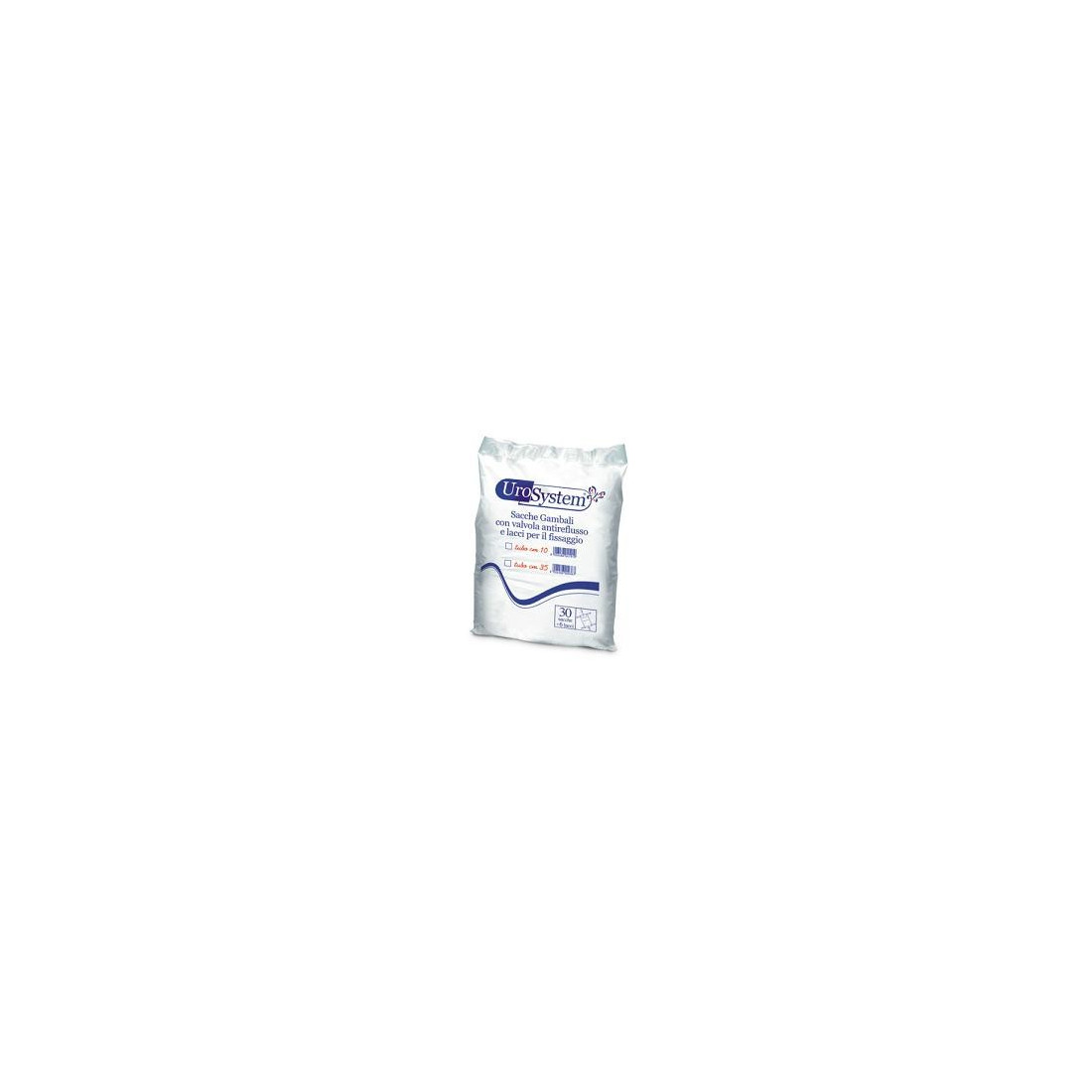 UROSYSTEM SAC GAMBA 10CM 30PZ