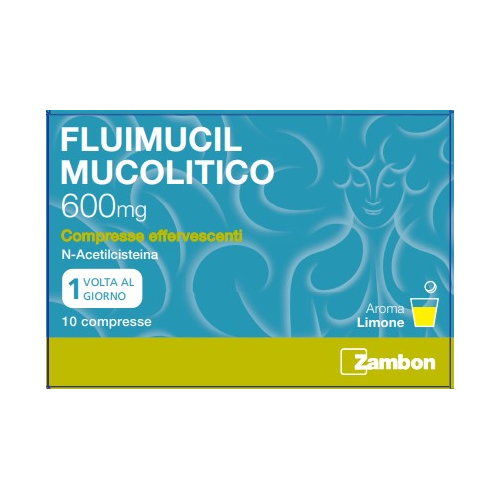 FLUIMUCIL MUCOL 10CPR EFF600MG