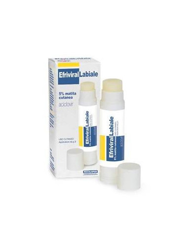EFRIVIRALLABIALE MAT CUT 3G 5%