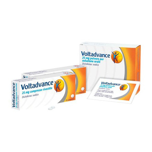 VOLTADVANCE 10CPR RIV 25MG