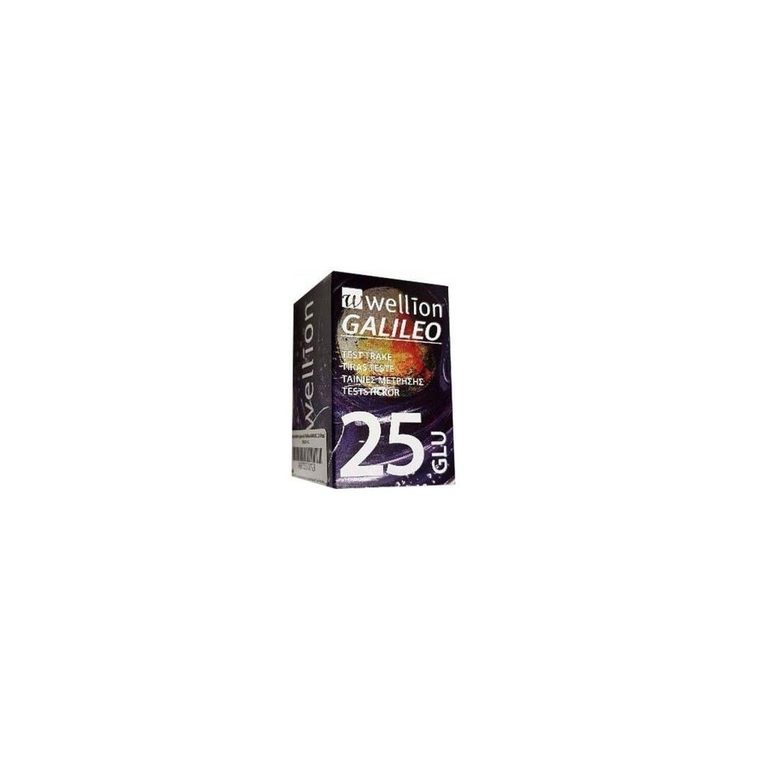 WELLION GALILEO STRIPS 25 GLIC