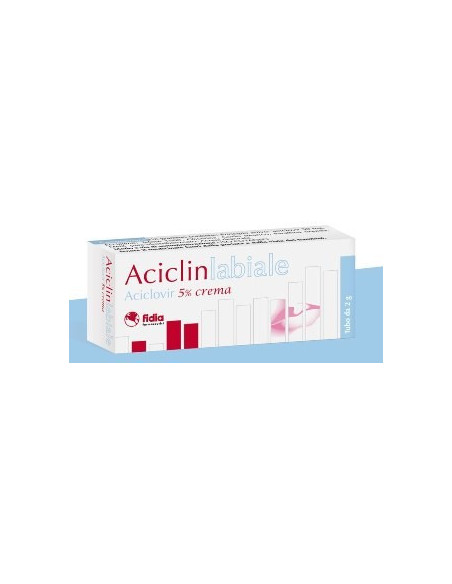 ACICLINLABIALE CREMA 2G 5%