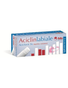 ACICLINLABIALE MATITA 2,5G 5%