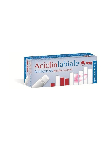 ACICLINLABIALE MATITA 2,5G 5%