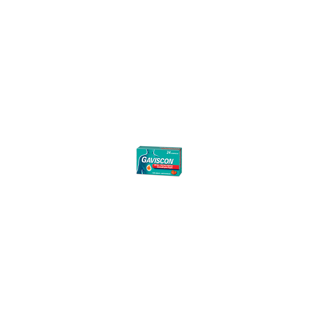 GAVISCON 24CPR FRAG250+133,5MG